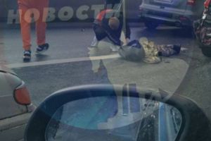 В Пензе столкнулись пять машин и мотоцикл: есть пострадавший