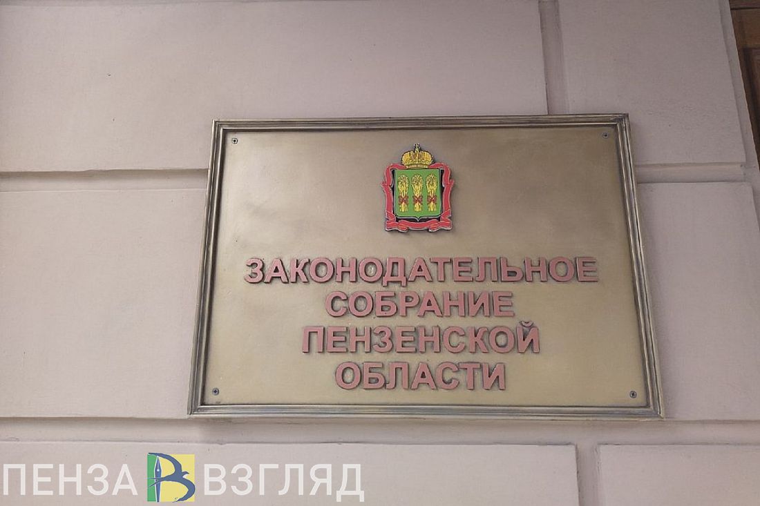 Законодательное собрание Пензенской области рассмотрит проект бюджета региона