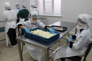 В Каменском техникуме открыли цех по фасовке и упаковке сыров