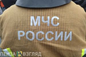 В Кузнецке из горящего дома спасатели эвакуировали 13 человек