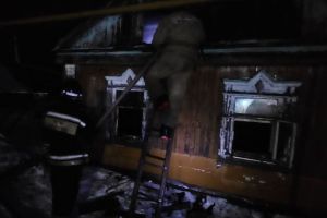 При пожаре в Мокшанском районе погиб мужчина