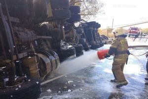 В 2024 году пожарно-спасательные подразделения помогли ликвидировать 1413 ДТП