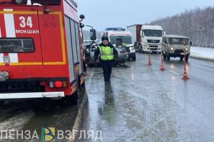 Два человека погибли в аварии на трассе «Урал» в Пензенской области