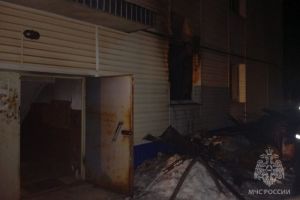 В Пензенской области пожар унес жизнь мужчины