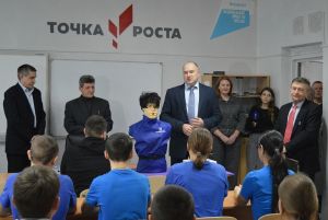 В Тамалинском районе за несколько лет в четырех школах открыли «Точки роста»