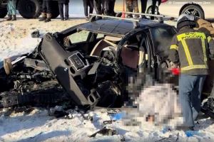 Пензенская ГАИ опубликовала фото и видео с места аварии с двумя погибшими