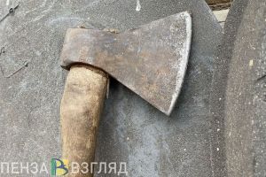 В Пензенском районе пьяный мужчина напал с топором на возлюбленную