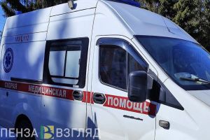 При пожаре в Кузнецке пострадал 48-летний мужчина