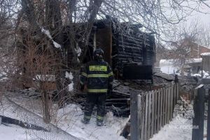 В ночном пожаре в Пензе погибла пожилая женщина