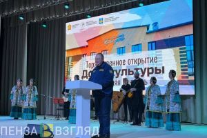 В селе Средняя Елюзань состоялось торжественное открытие нового Дома культуры