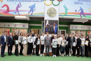 В Пензе наградили спортсменов за достижения на всероссийских соревнованиях