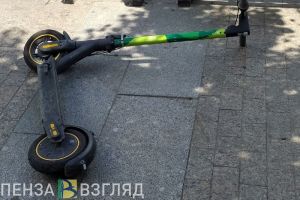 В Сердобске в больницу доставлен юный водитель электросамоката