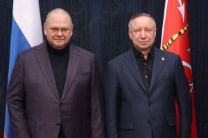 Мельниченко и Беглов обсудили сотрудничество Пензенской области и Петербурга