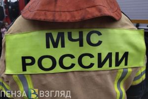 В Пензе сгорела кровля дома на площади 500 квадратных метров