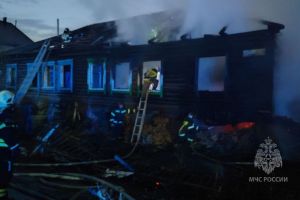 В Пензе произошел пожар на улице Маресьева