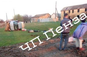 Опубликованы кадры с места смертельного ДТП в Каменском районе