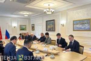 Мельниченко в Пензе провел встречу с представителями города Сяньяна провинции Шэньси
