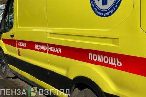 После аварии на улице Баумана в Пензе девушка попала в больницу