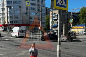 На перекрестке в Пензе в аварию попала «скорая»