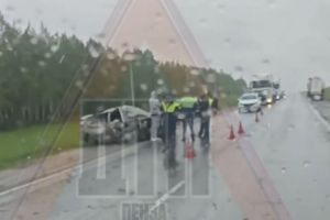 Очевидцы сообщают о массовом ДТП на трассе в Пензенской области
