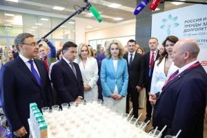Пензенское детское питание представили вице-премьеру РФ Татьяне Голиковой