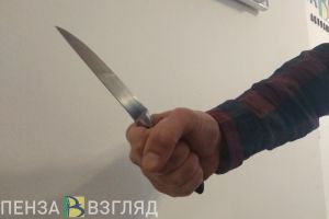 Пензенец угрожал ножом собственному брату
