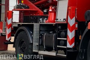 МЧС сообщило подробности пожара в доме на Ульяновской улице в Пензе