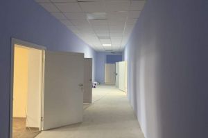 В Наровчатском районе продолжается капитальный ремонт школы села Потодеево