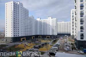 В Пензе завершают обустройство разворотной площадки в микрорайоне Лугометрия
