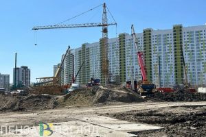 В седьмом микрорайоне Арбеково строят школу с опережением графика