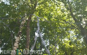 В Пензе нашли тело женщины, запутанное в проволоке