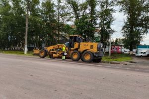 В Каменке начался капитальный ремонт дороги на улице Гражданской