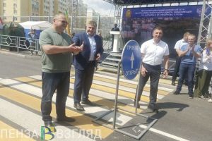 В Пензе открыли дорогу, соединяющую улицы Антонова и Измайлова