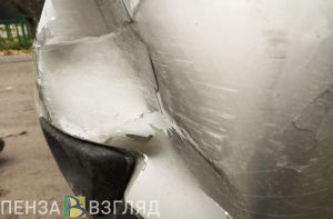 В Городищенском районе столкнулись две машины, в одной из которых был ребенок