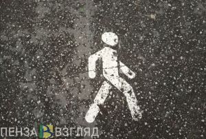 На пр. Победы в Пензе автомобиль ГАЗ сбил пешехода