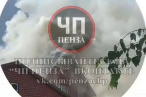 В Бессоновке загорелся частный дом