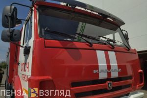 Пензенцы сообщают о пожаре и столбе черного дыма в областном центре