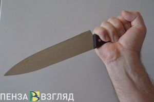 В Пензенском районе мужчина набросился с ножом на знакомого