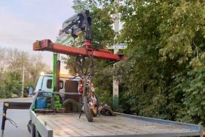 В Пензе в ДТП пострадал несовершеннолетний водитель питбайка
