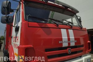 В МЧС сообщили подробности пожара в доме на Ивановской улице в Пензе