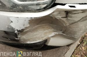 В Кузнецком районе автомобиль врезался в дерево, водитель погиб
