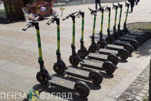 В Пензе сбили самокатчика
