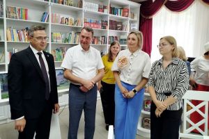 В Белинском районе по нацпроекту открылась модельная библиотека