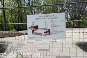 Парк Белинского просят привести в порядок к 1 сентября после строительных работ