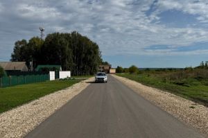 В Наровчатском районе отремонтировали дорогу к селу Большой Колояр