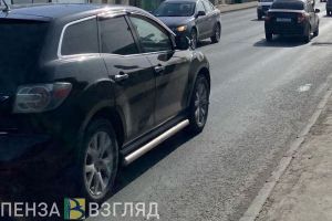 В пензенском Арбеково из-за ремонта на трассе М-5 снова возникли большие пробки