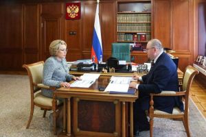 Мельниченко рассказал Матвиенко о пилотном проекте «Сурское мужество»