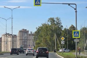 На перекрестке в пензенском микрорайоне Арбеково поменяли приоритетность дорог
