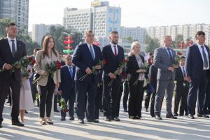 Пензенская делегация приняла участие в памятной церемонии в Минске