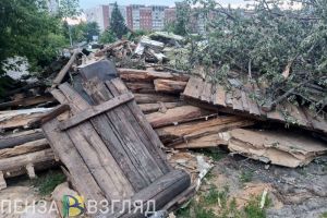 В Пензе планируют снести две самовольные постройки